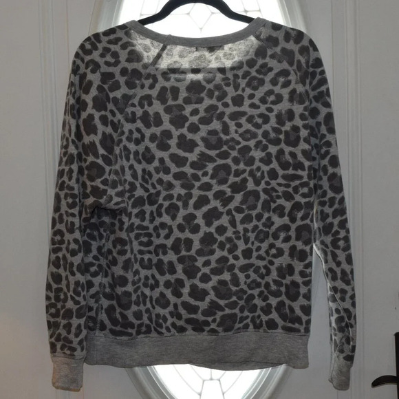 Grayson/Threads Women's Casual Crewneck Spotted Sweatshirt M - Picture 4 of 4
